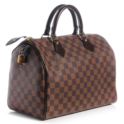 Louis Vuitton Damier Ebene Speedy 30 3 of 7