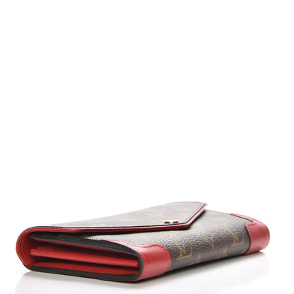 Louis Vuitton Monogram Sarah Retiro Wallet Cherry 4 of 9