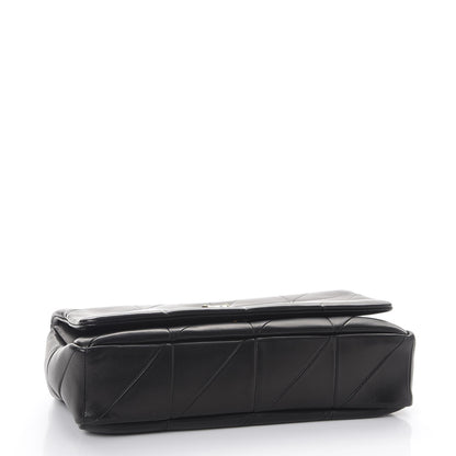 Saint Laurent Lambskin Patchwork Monogram Medium Jamie Black 4 of 8