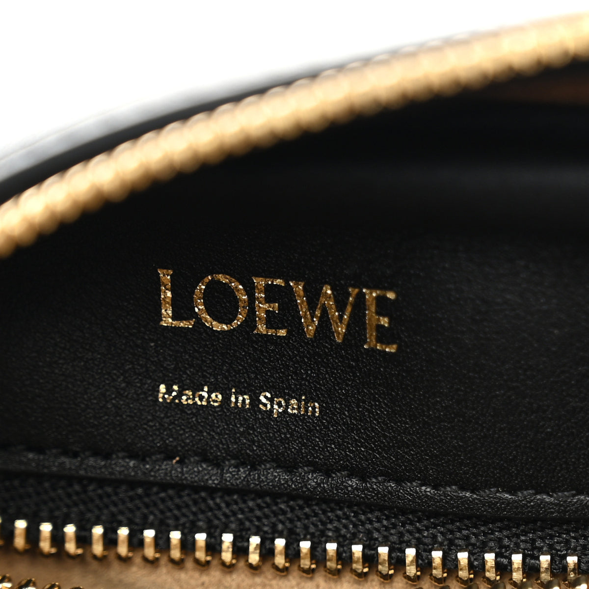 Loewe Jacquard Anagram Calfskin Amazona 23 Black Navy 6 of 10