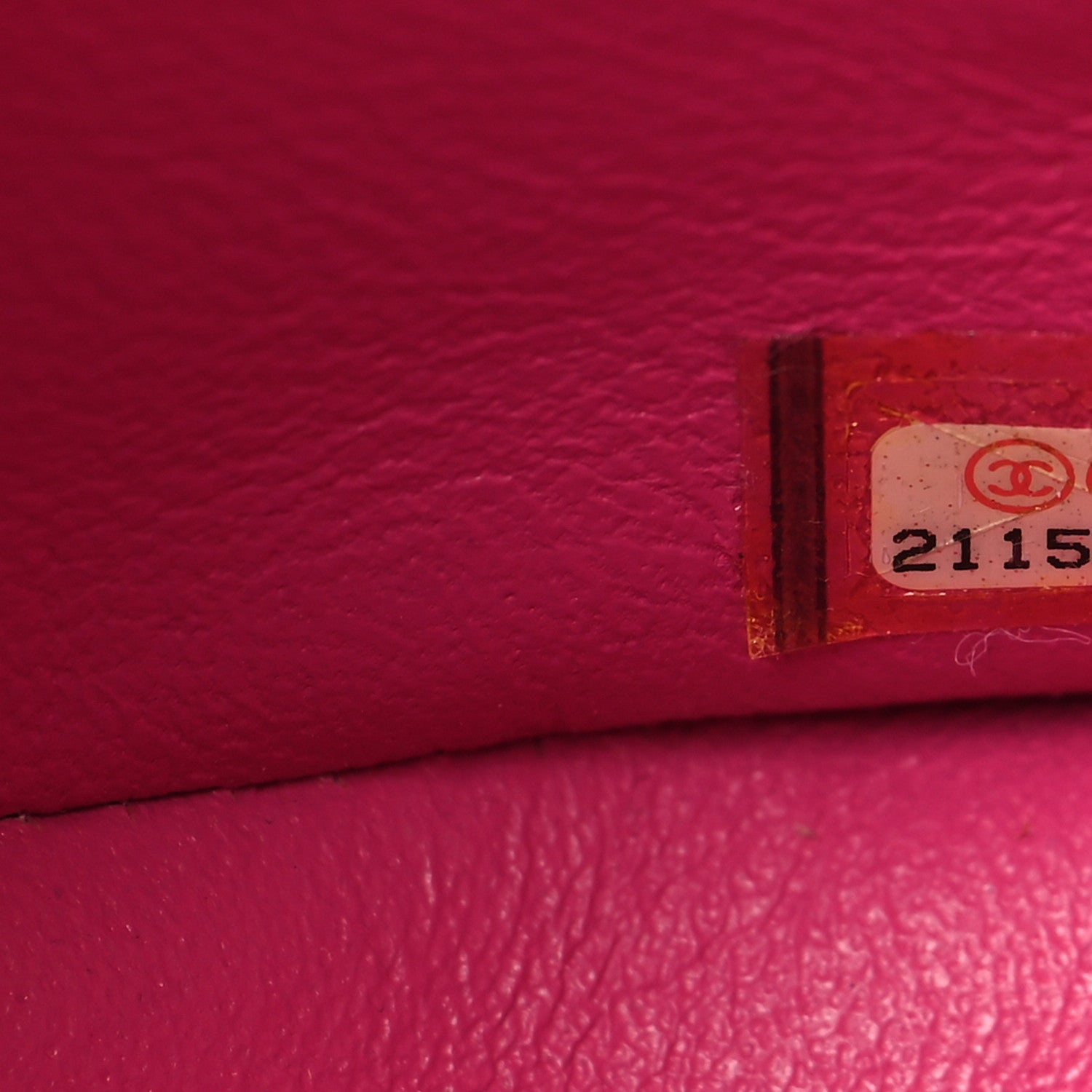 Chanel Lambskin Chevron Quilted Mini Square Flap  Pink 7 of 11