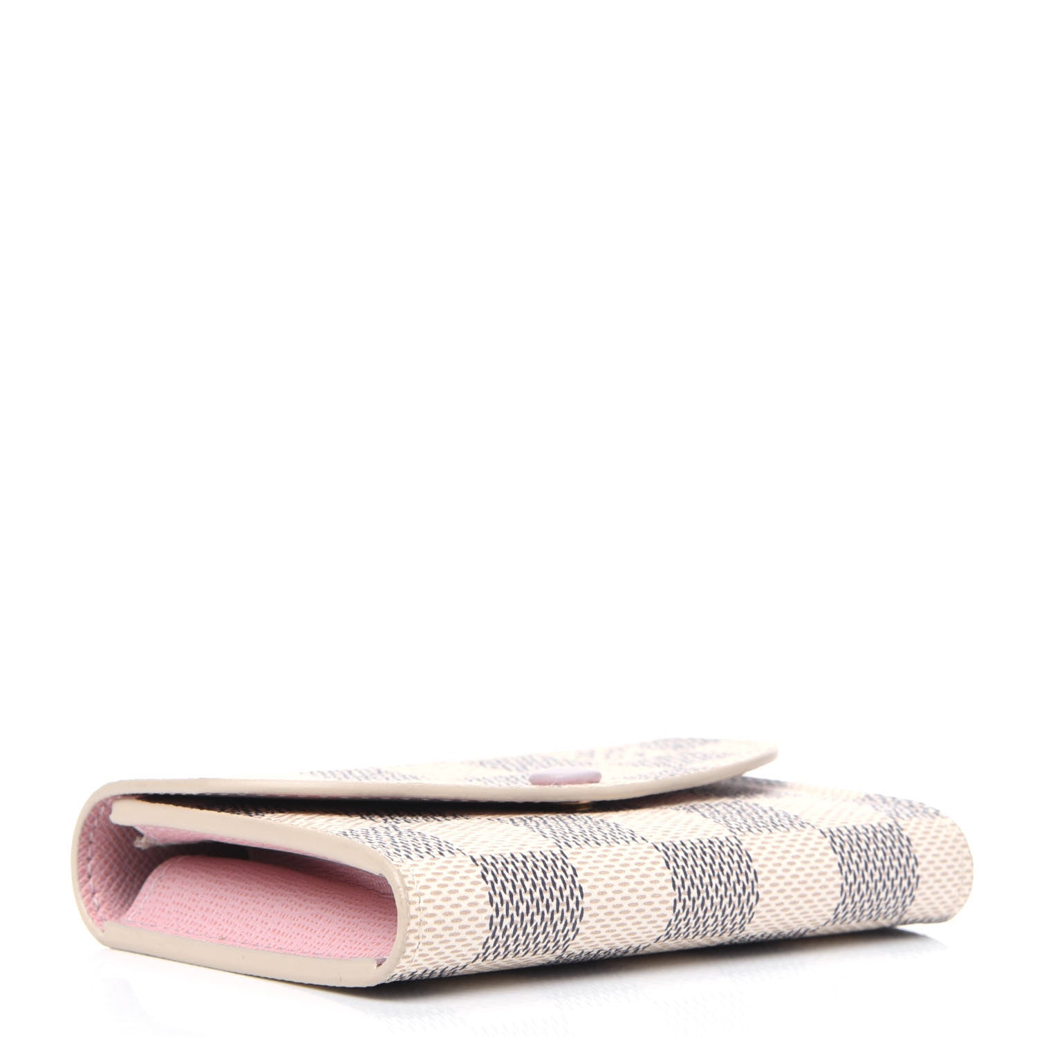 Louis Vuitton Damier Azur Rosalie Coin Purse Rose Ballerine 4 of 4
