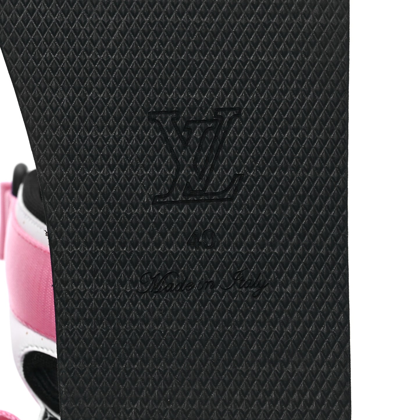 Monogram Flat Arcade Sandals 40 Pink