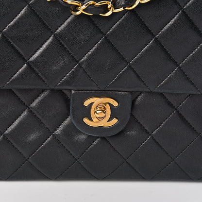 Chanel Lambskin Quilted Mini Square Flap Black 8 of 15