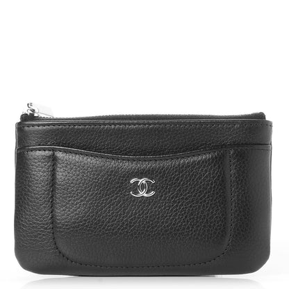 Chanel Grained Calfskin Small Neo Executive Cosmetic Case Black 1 of 8