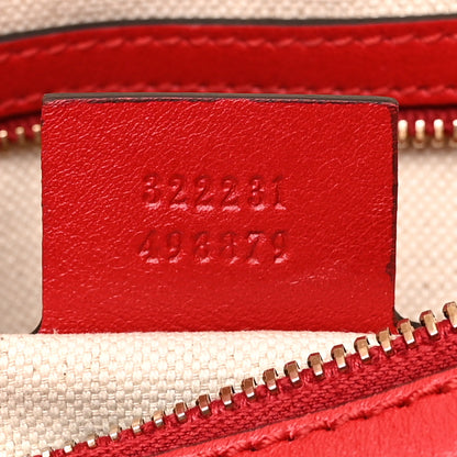 Gucci Soft Microguccissima Medium Nice Boston Red 7 of 11