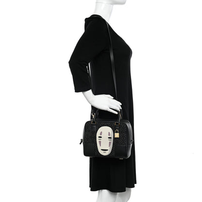 Loewe X SPIRITED AWAY Jacquard Calfskin No Face Amazona 19 Anthracite 2 of 9