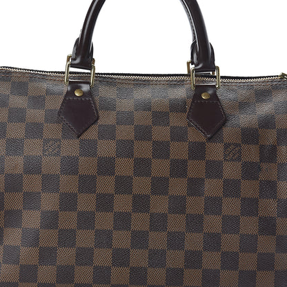 Louis Vuitton Damier Ebene Speedy 30 7 of 9