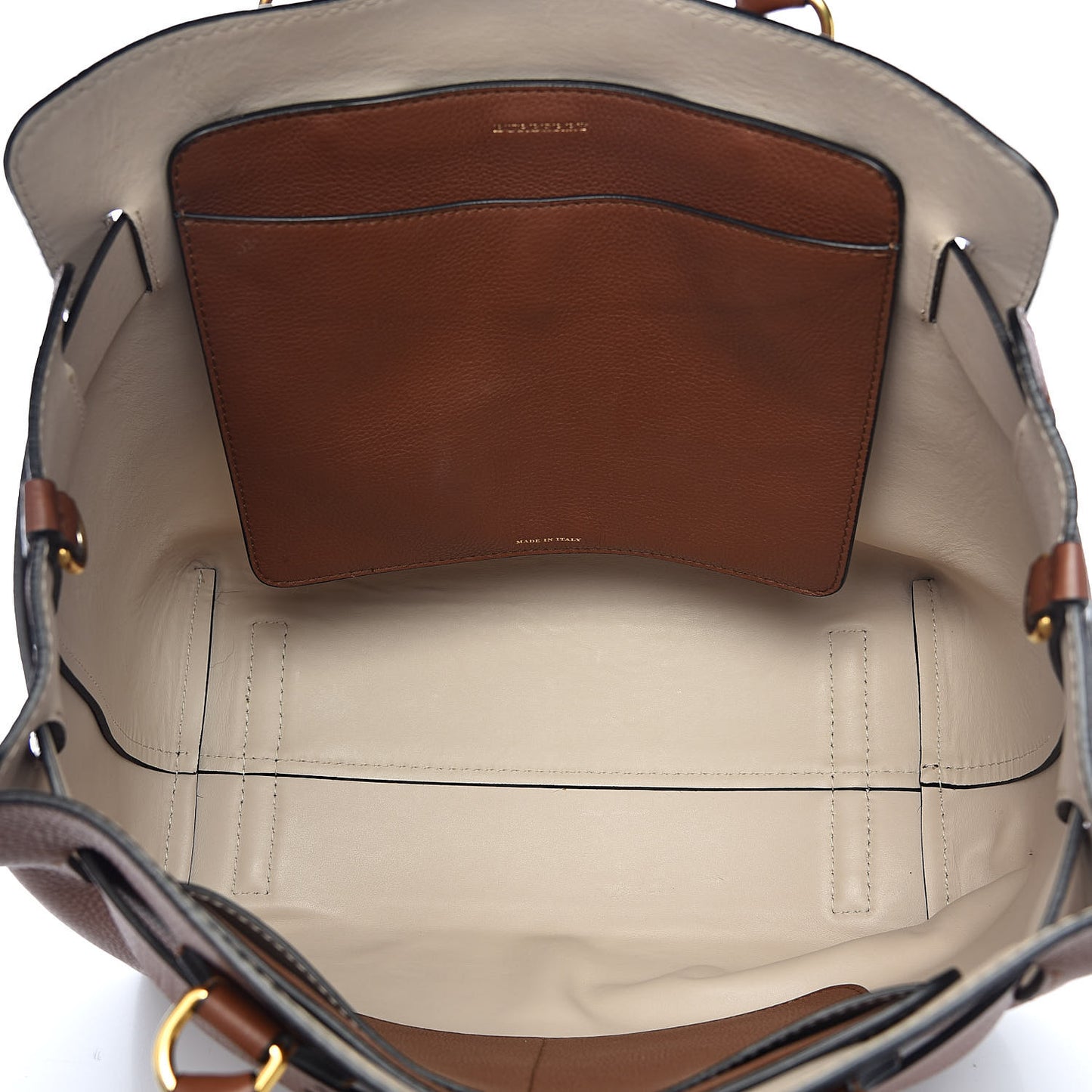 Soft Grain Calfskin Medium Belt Bag Tan
