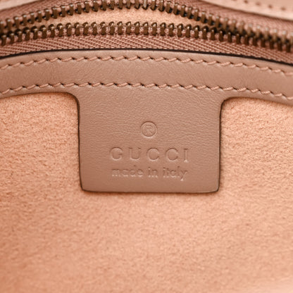 Gucci Calfskin Matelasse Small GG Marmont Shoulder Bag Porcelain Rose 6 of 10