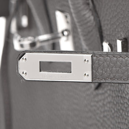 Hermes Togo Birkin 25 Etain 7 of 31