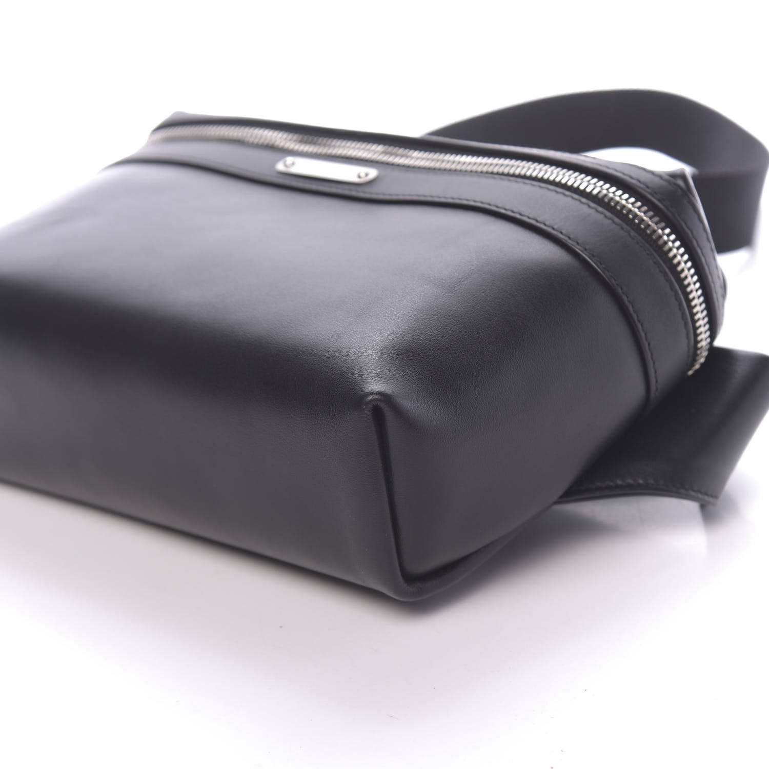 Saint Laurent Calfskin City Belt Bag Black 9 of 10