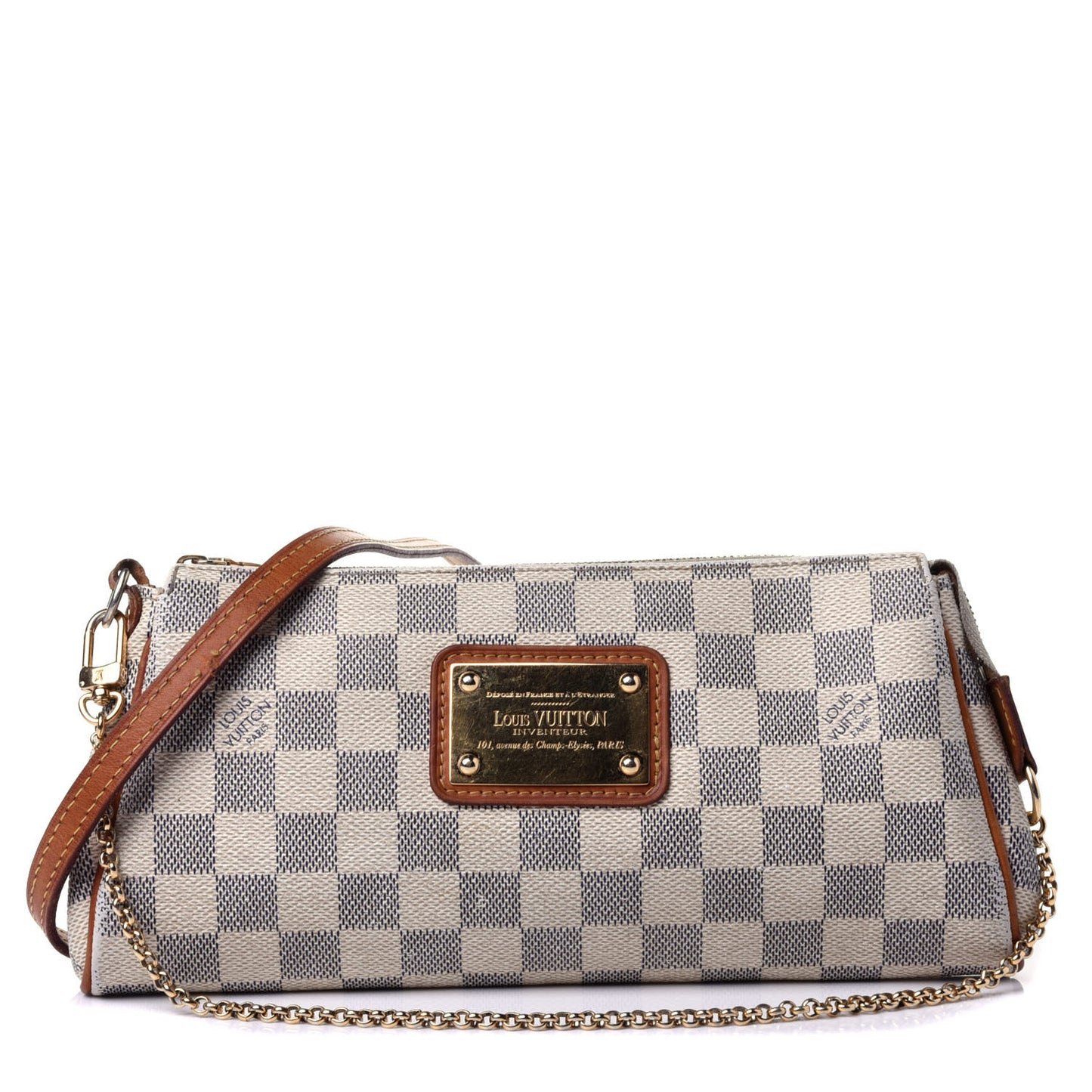 Damier Azur Eva Clutch