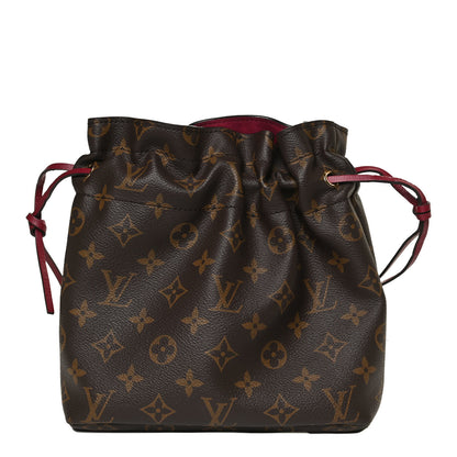 Louis Vuitton Monogram Pouch Noe Fuchsia 1 of 11