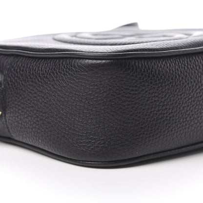 Gucci Pebbled Calfskin Small Soho Disco Bag Black 9 of 10