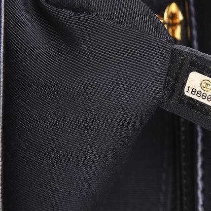 Chanel Lambskin Embossed New Medium Boy Cube Flap Navy 7 of 11