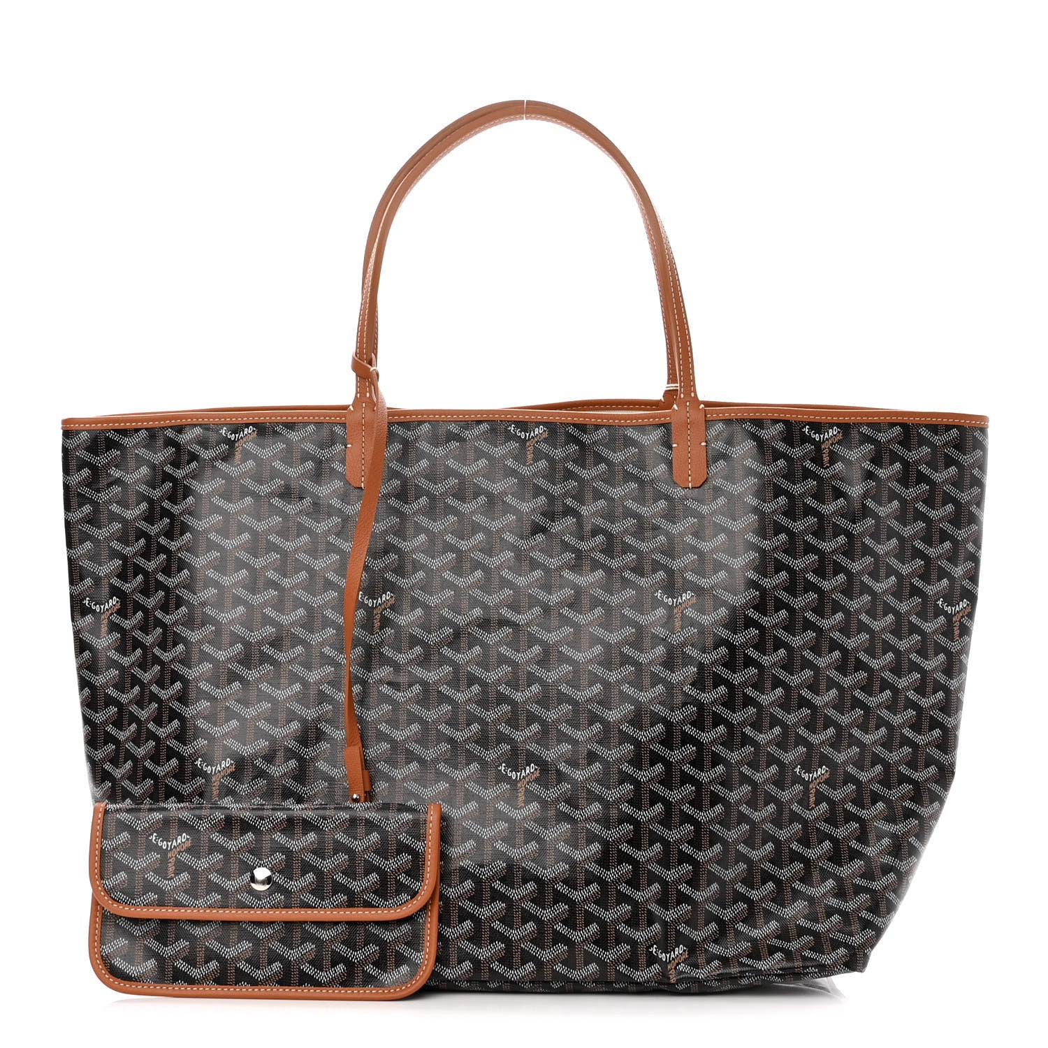 Goyard Goyardine Saint Louis GM Black Gold 1 of 11