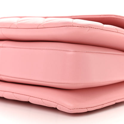 Chanel Lambskin Quilted Small Trendy CC Flap Dual Handle Bag Pink 10 of 11