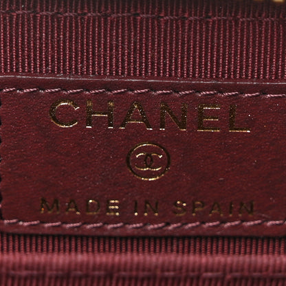 Chanel Caviar Quilted Zip Coin Purse Black 6 of 7