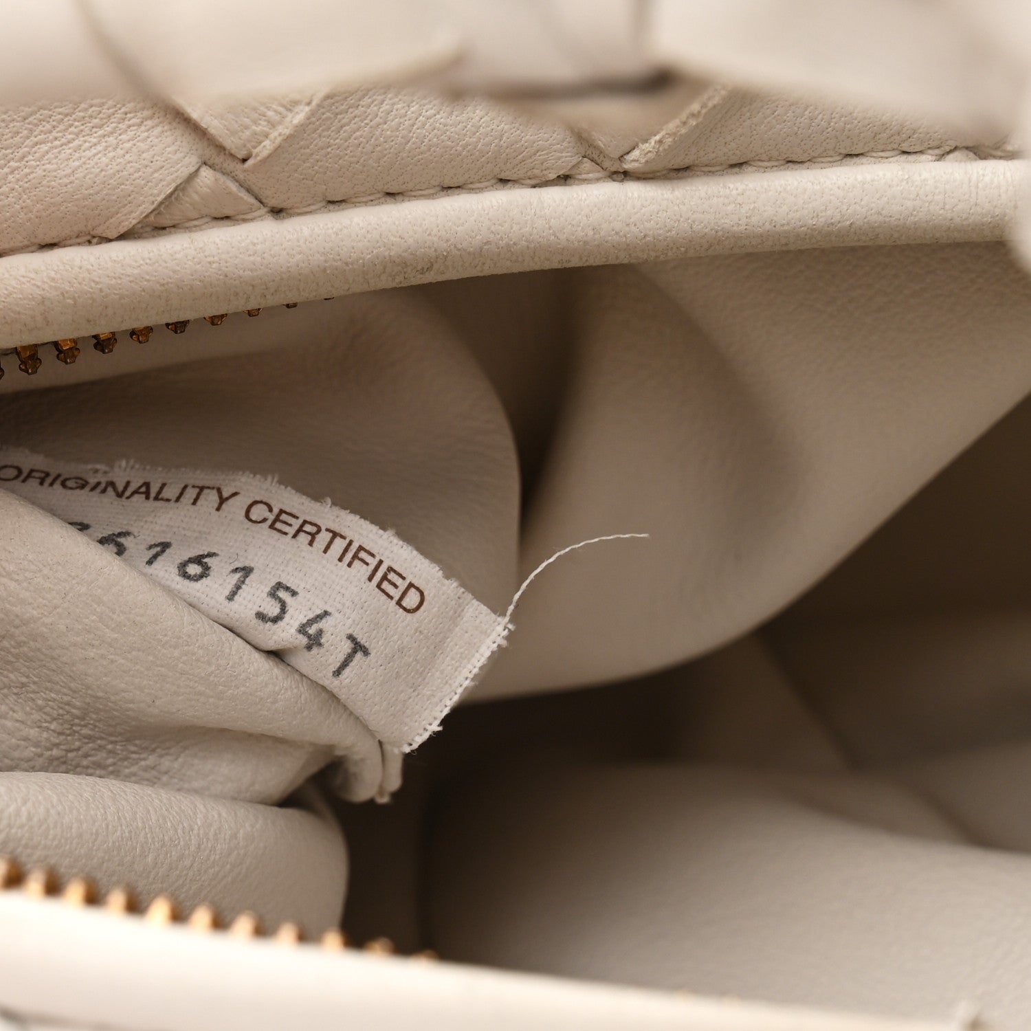 Bottega アイボリー アウトレット Bottega Veneta Nappa Intrecciato Mini Jodie Chalk 1859096