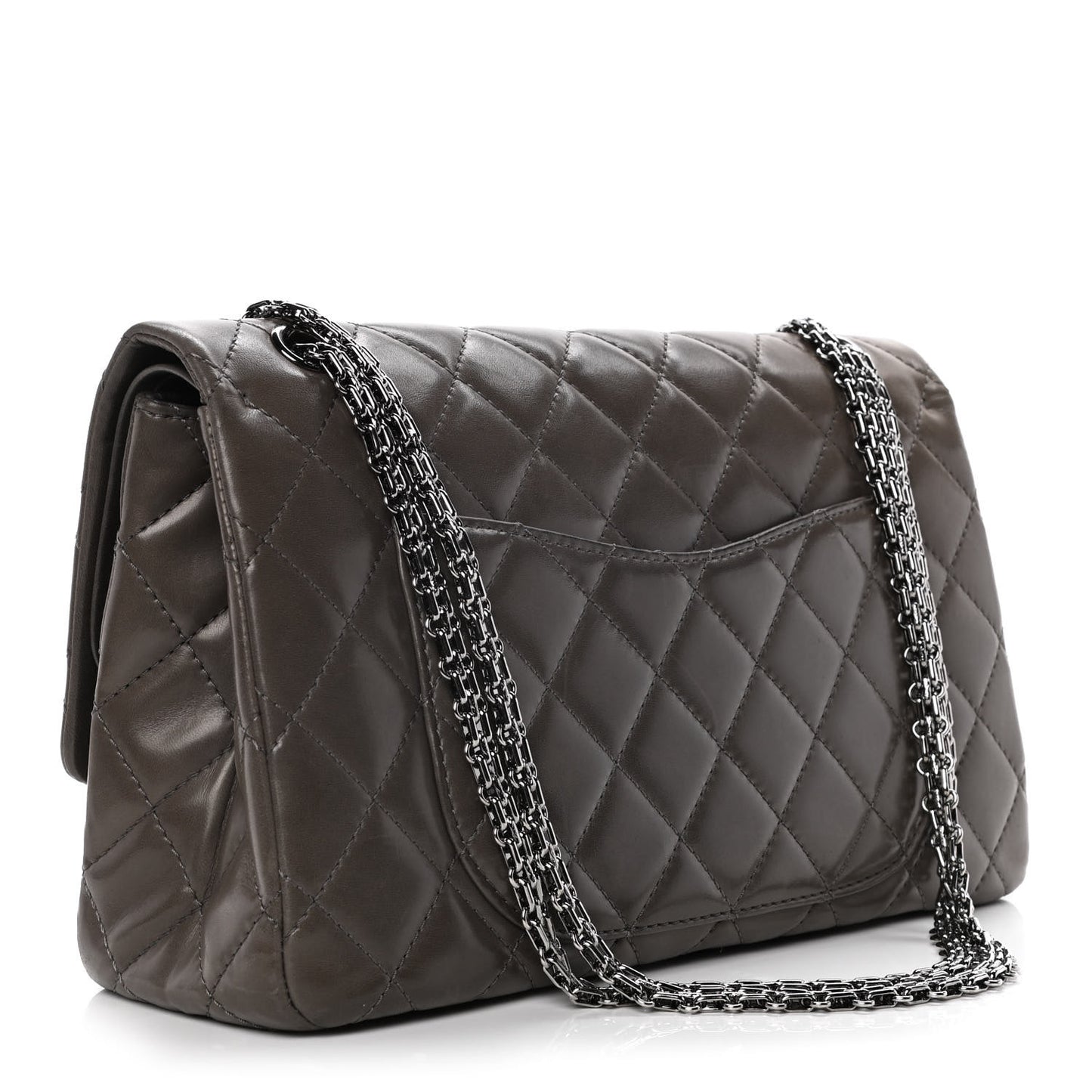 Lambskin Quilted 2.55 Reissue 227 Flap Brown