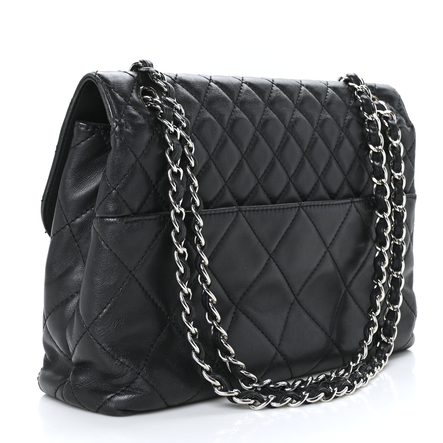 Chanel Calfskin Quilted In The Business Flap Bag Black 3 of 12