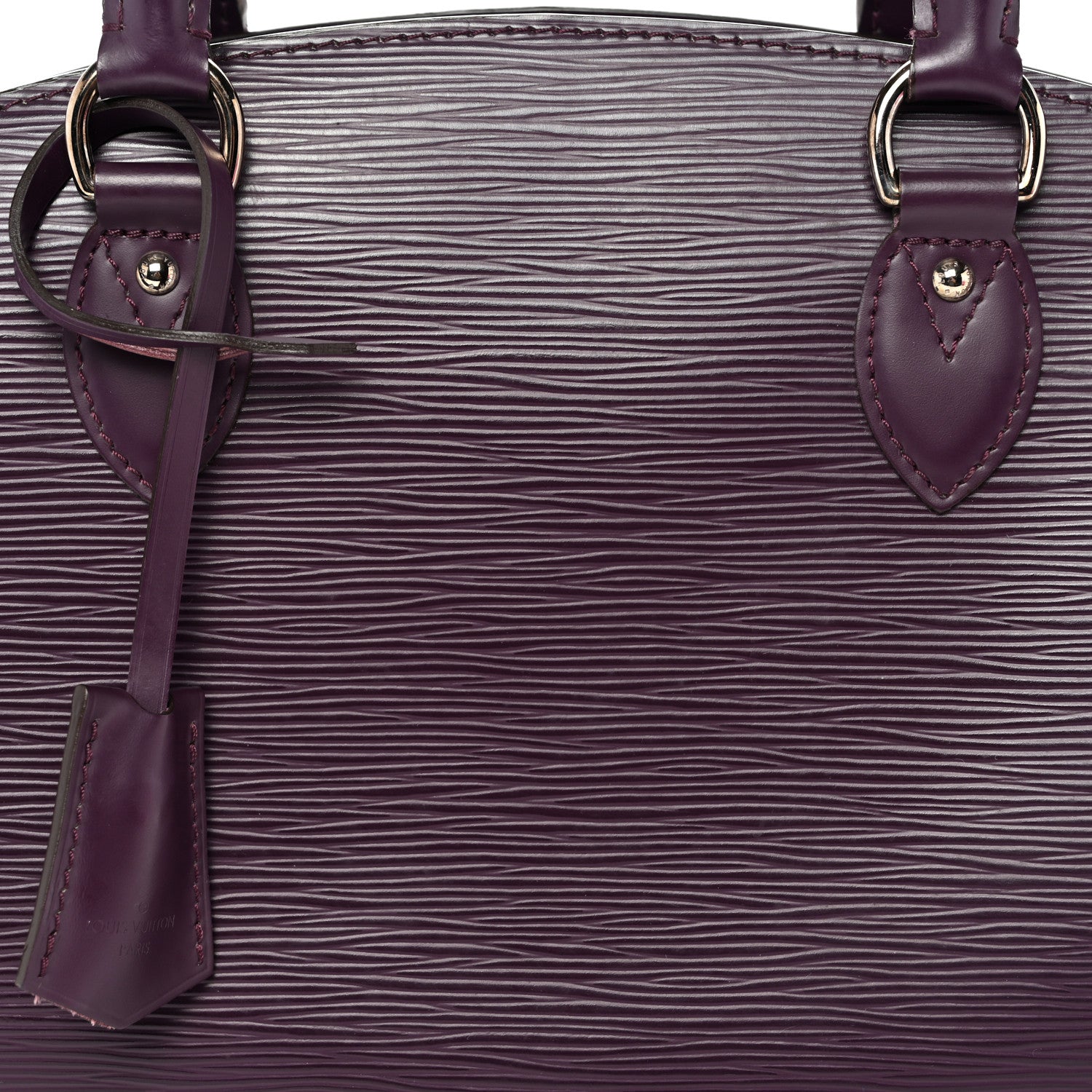 Louis Vuitton Epi Pont-Neuf PM Cassis 7 of 9