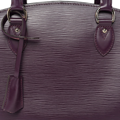 Louis Vuitton Epi Pont-Neuf PM Cassis 7 of 9