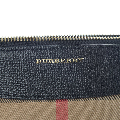 Burberry House Check Derby Peyton Crossbody Clutch Bag Black 10 of 13