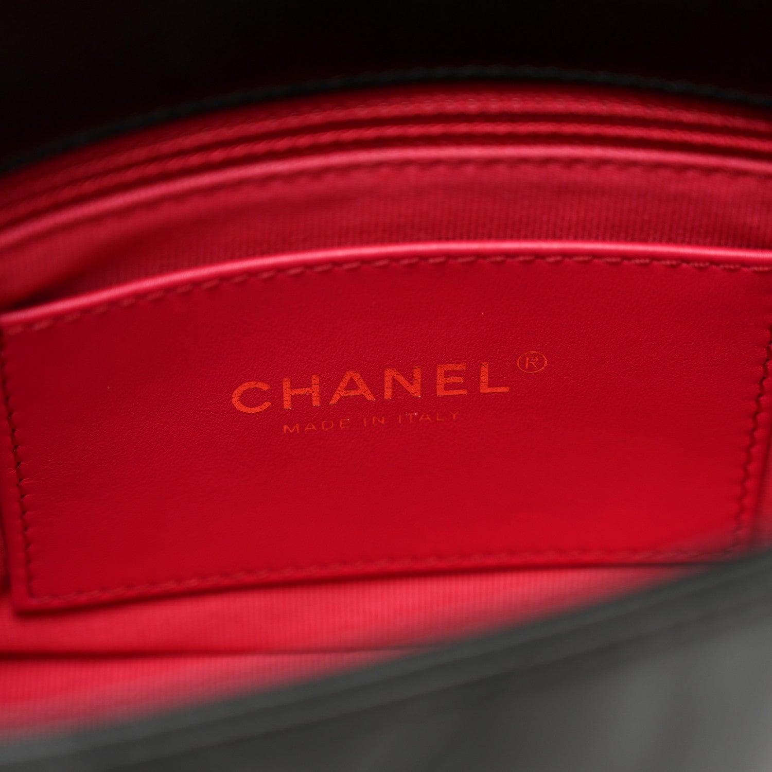 Chanel Lambskin Plexiglass Quilted Coco Love Flap Black 7 of 10