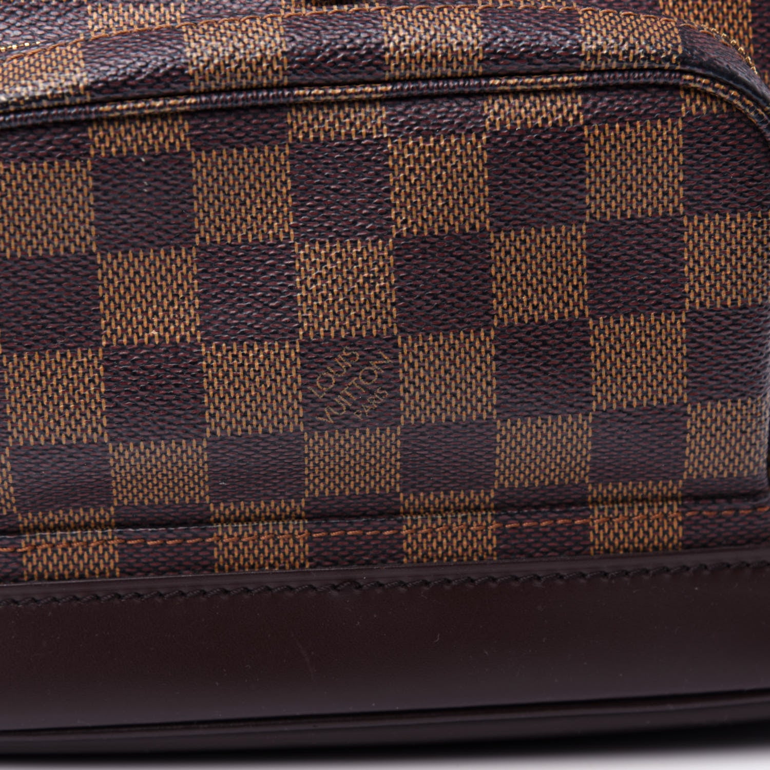 Louis Vuitton Damier Ebene Montsouris MM Backpack 9 of 9