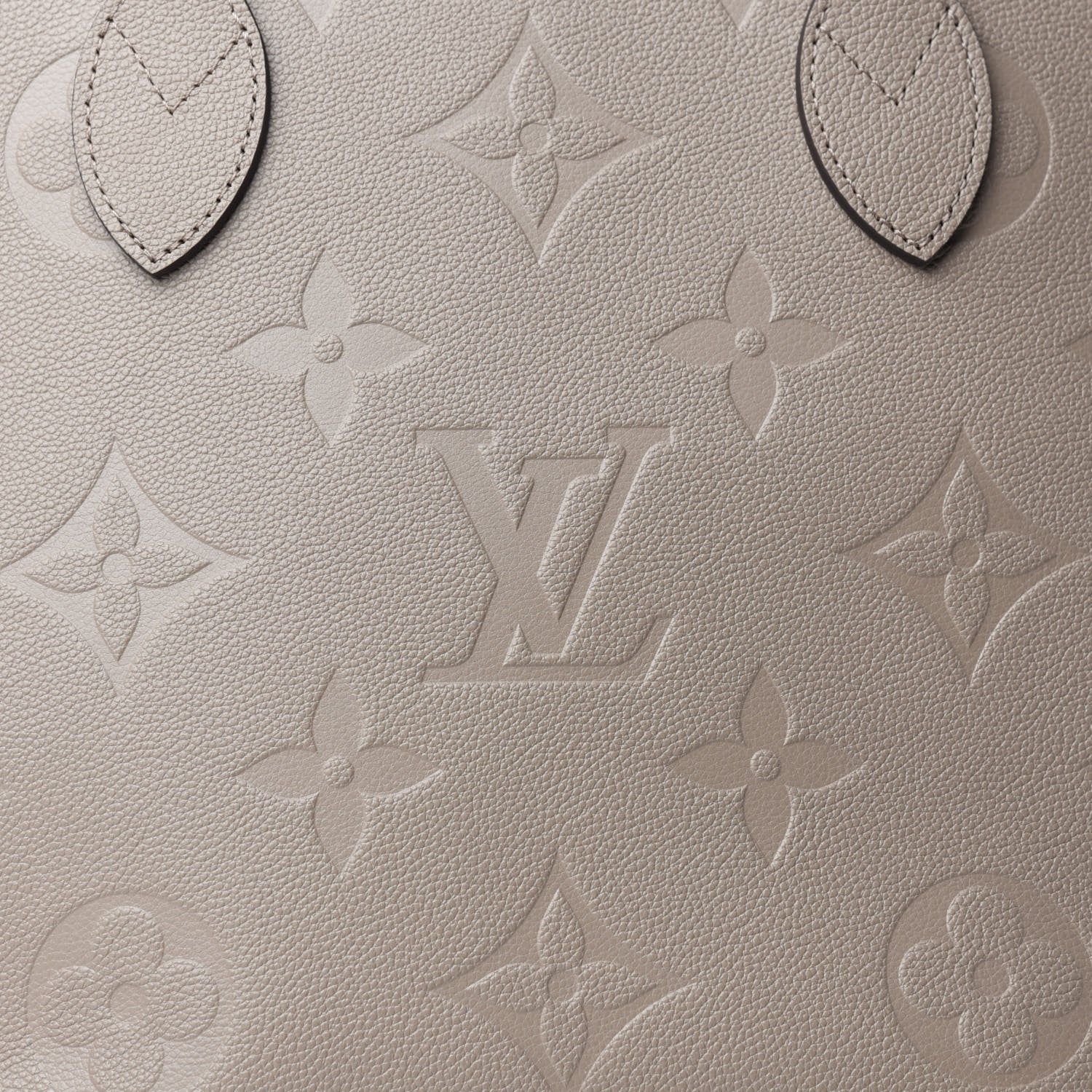 Louis Vuitton Empreinte Monogram Giant Neverfull MM Tourterelle 9 of 9