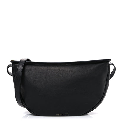 Mansur Gavriel Soft Calfskin Moon Sling Bag Black 1 of 9