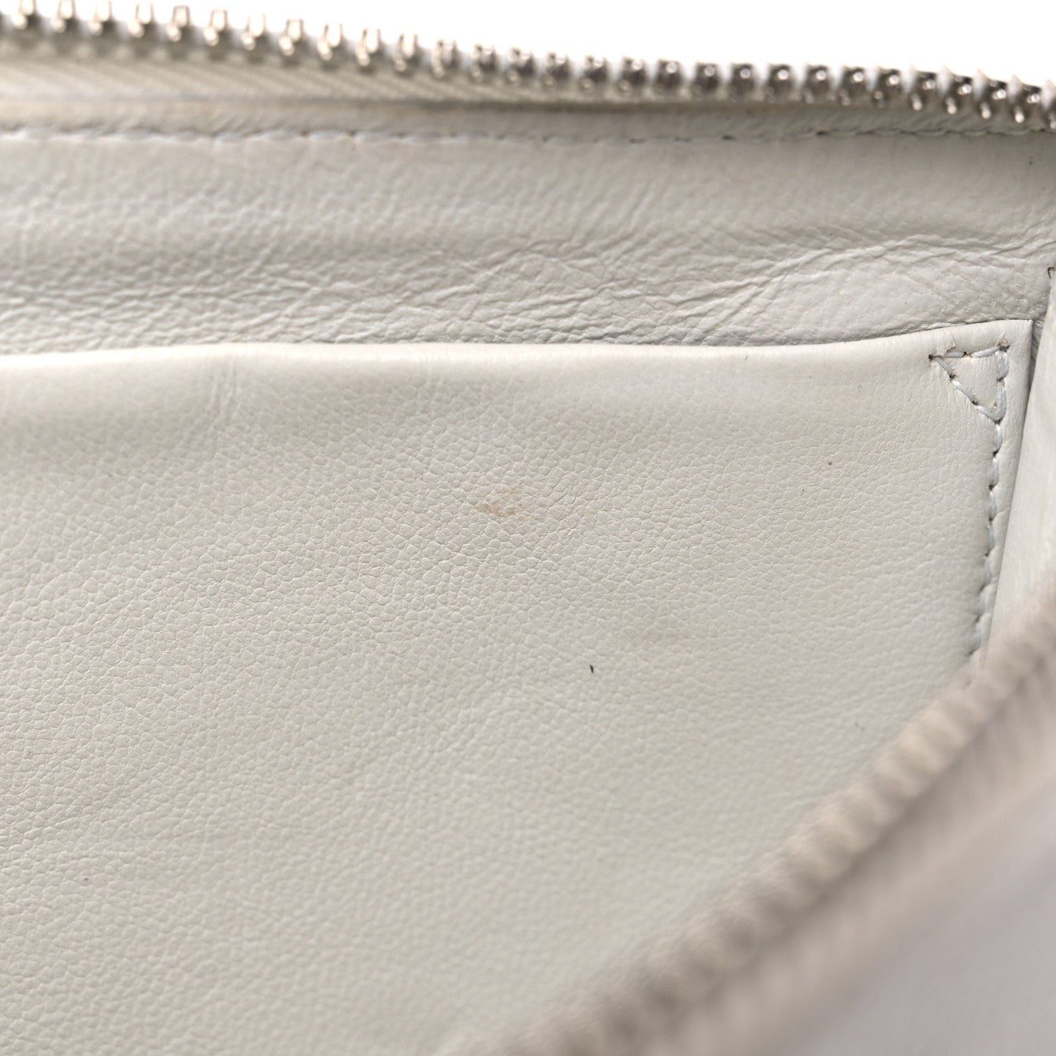 Balenciaga Grained Calfskin Classic Silver Hardware Reporter Crossbody White 9 of 15
