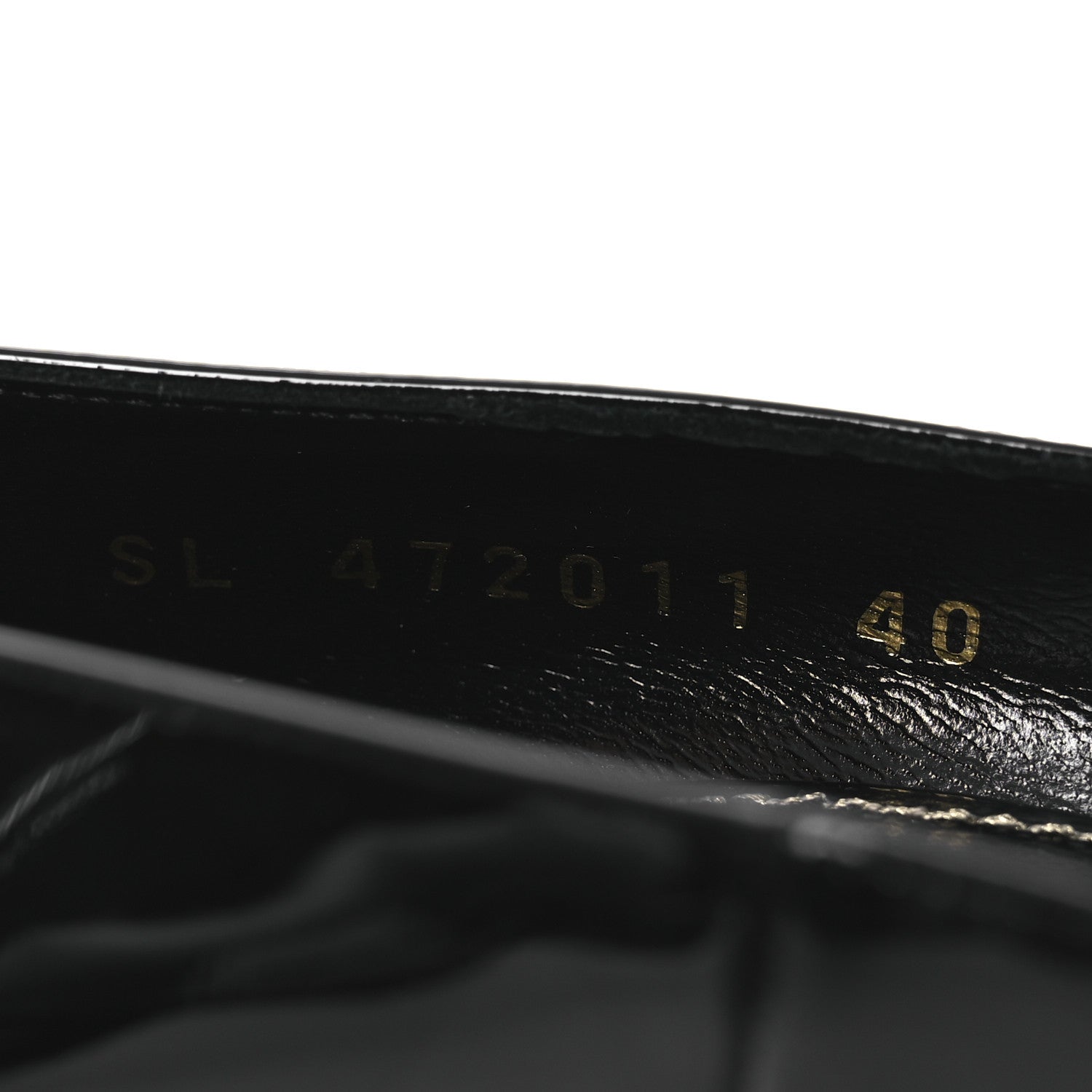 Saint Laurent Patent Calfskin Opyum 110 Pumps 40 Black 10 of 11