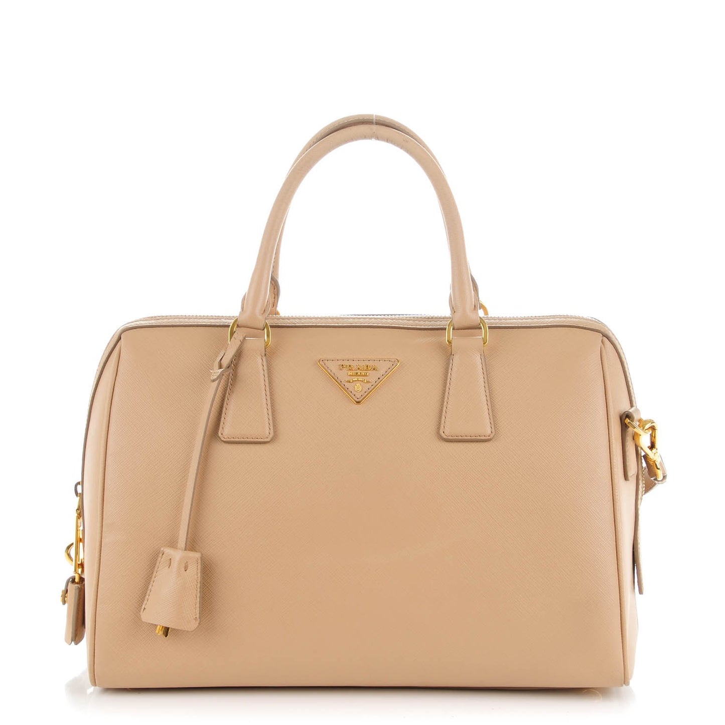 Saffiano Lux Bowler Sabbia