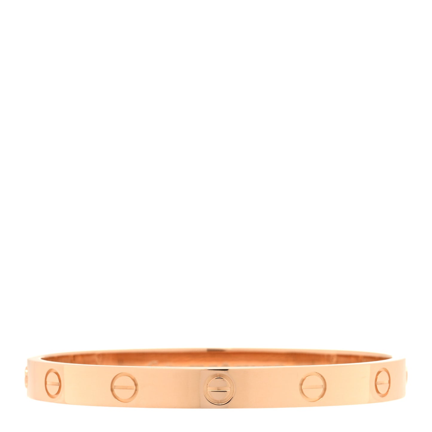 18K Pink Gold LOVE Bracelet 16