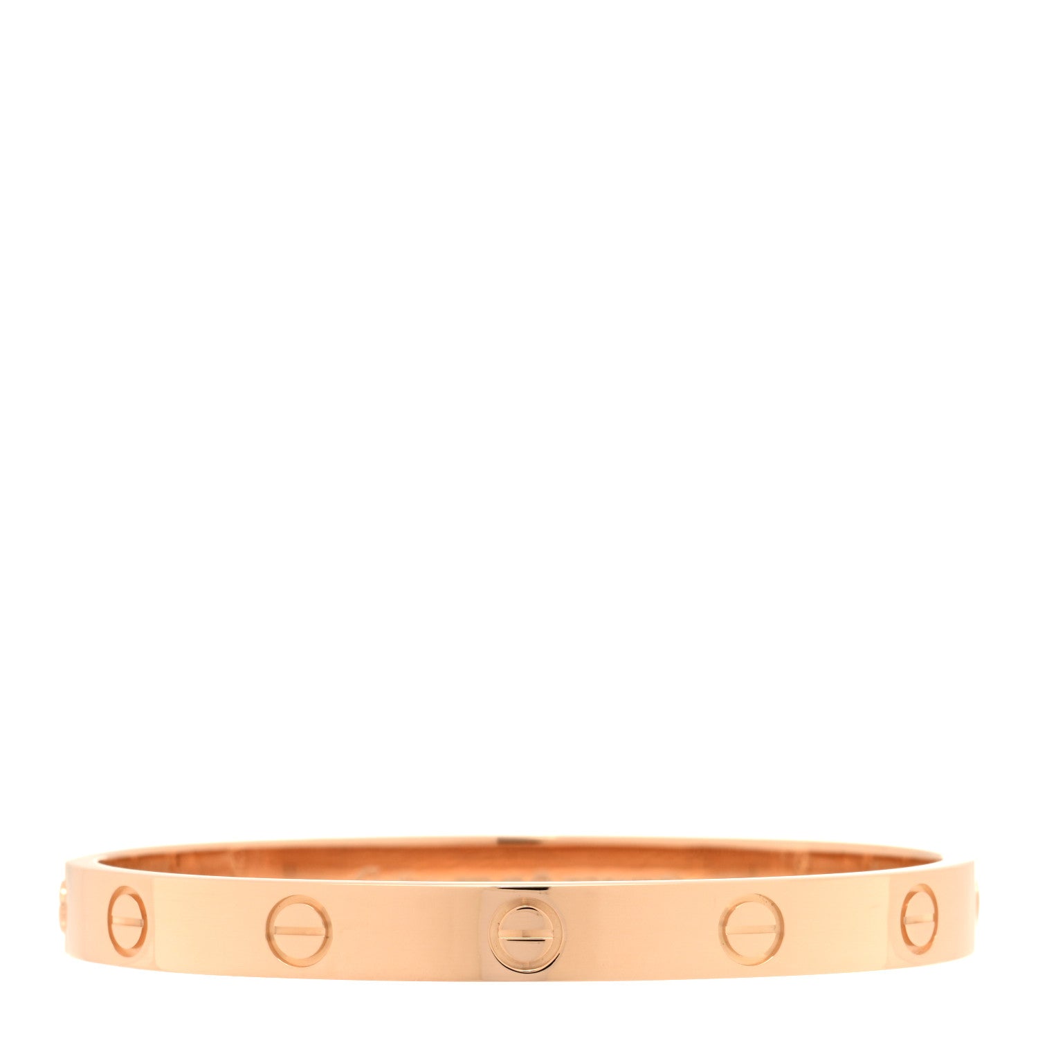 Cartier 18K Pink Gold LOVE Bracelet 16 1 of 5