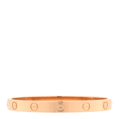 Cartier 18K Pink Gold LOVE Bracelet 16 1 of 5