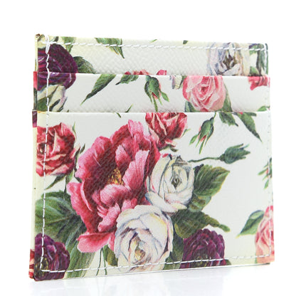 Dolce & Gabbana Floral Print Card Holder Multicolor 3 of 7