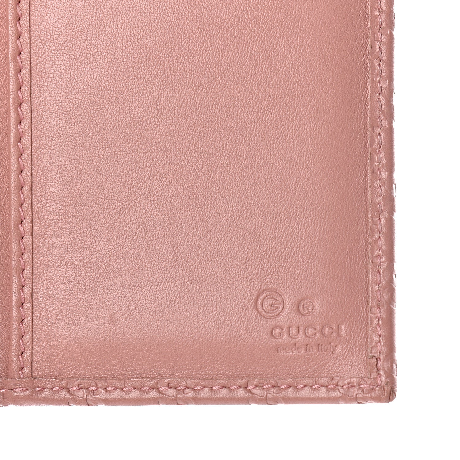 Gucci Soft Microguccissima Continental Wallet Soft Pink 7 of 13
