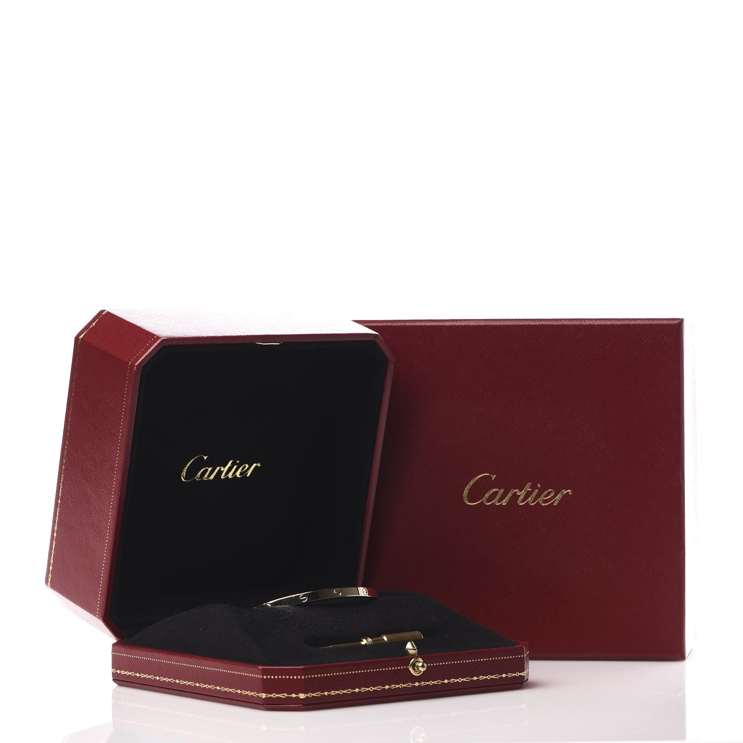 Cartier 18K Yellow Gold Small LOVE Bracelet 16 5 of 5