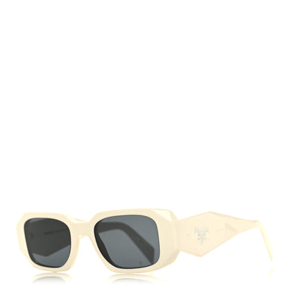 Prada Acetate Symbole Sunglasses SPR 17W White 1 of 9