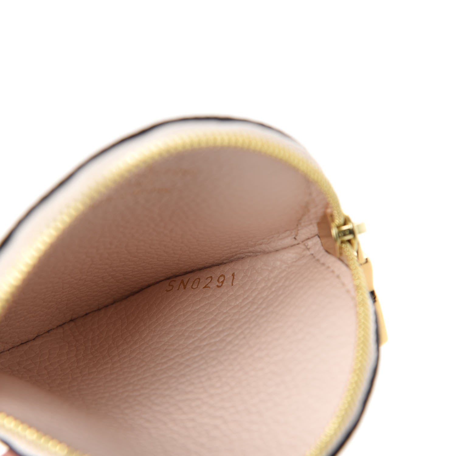 Louis Vuitton Empreinte By The Pool Trio Pouch Round Coin Purse Cream Saffron 7 of 7