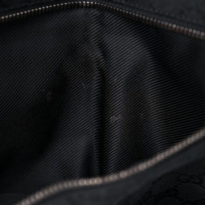 Gucci GG Monogram Double Pocket Belt Bag Black 13 of 20