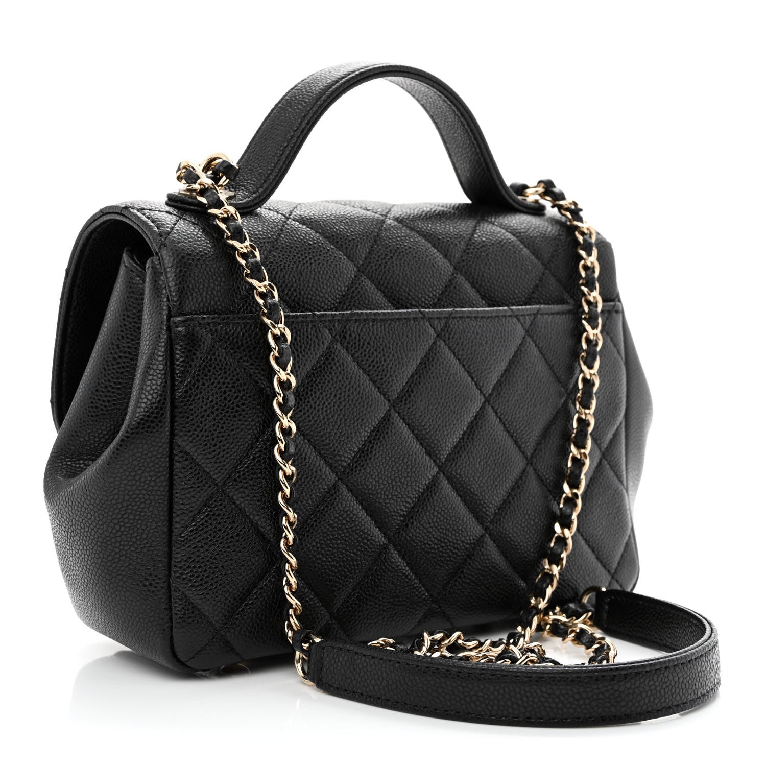 Chanel Caviar Quilted Small Business Affinity Flap Black 3 of 11