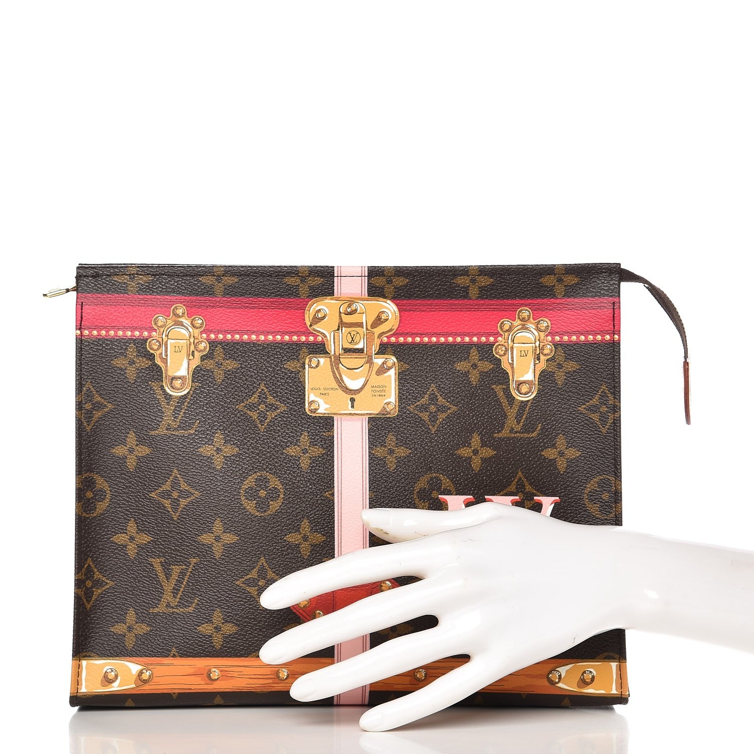 Louis Vuitton Monogram Summer Trunks Toiletry Pouch 26 2 of 7