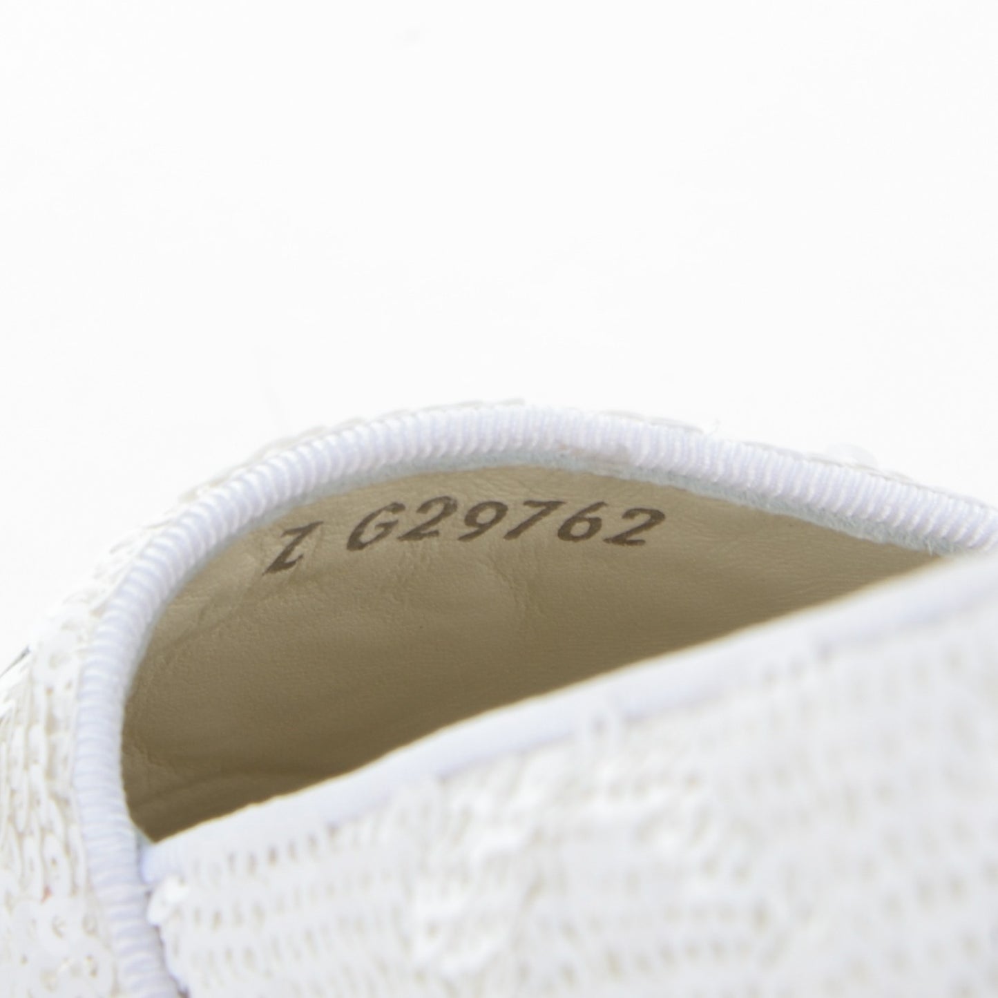 Patent Sequin CC Espadrilles 36 White