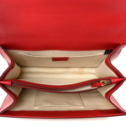 Gucci Calfskin Bamboo Web Medium Dionysus Top Handle Bag Red White Blue 5 of 11