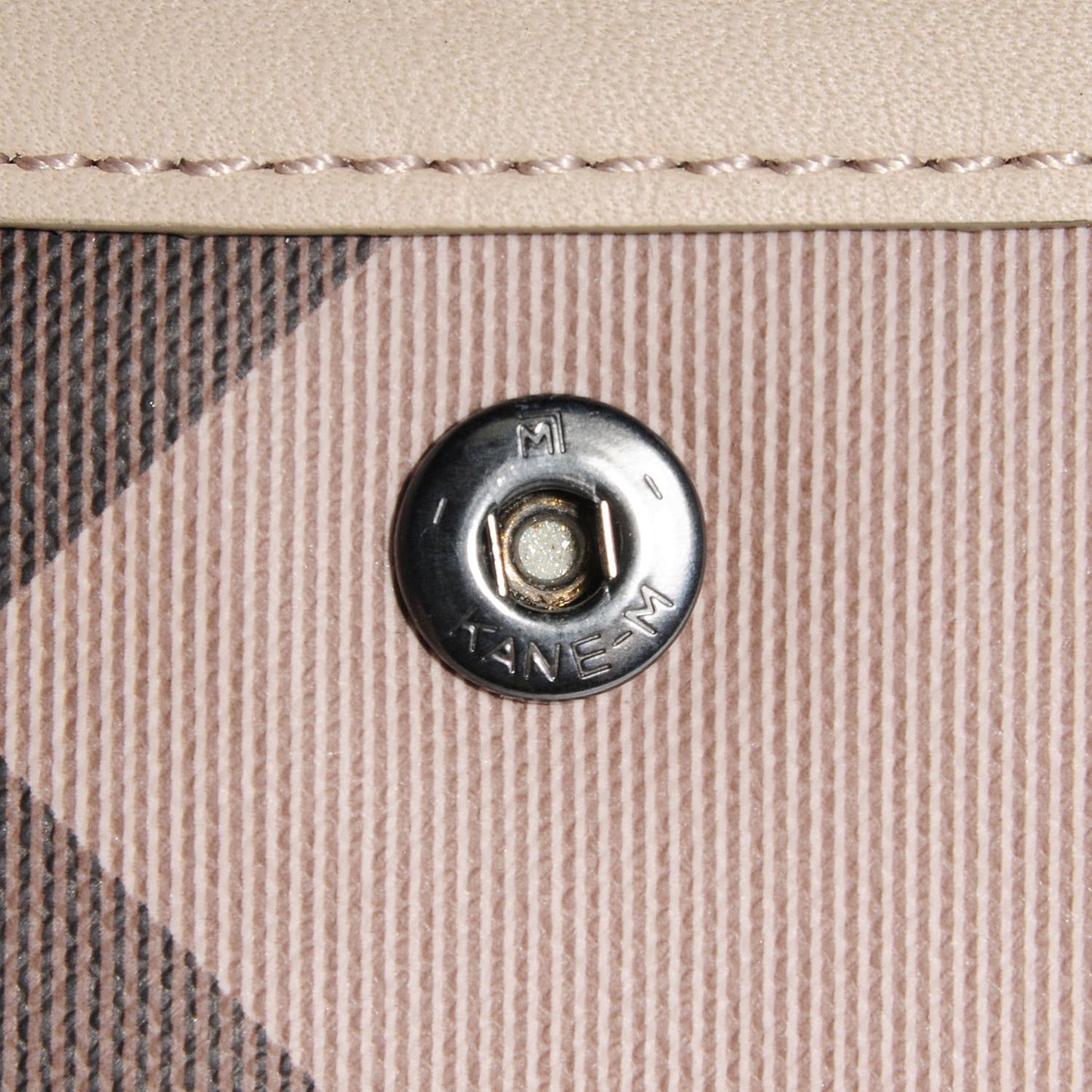 Smoked Check Continental Wallet